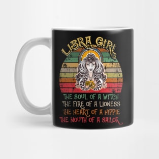 Libra Girl Birthday Queen Born September 23 October 22 Mug